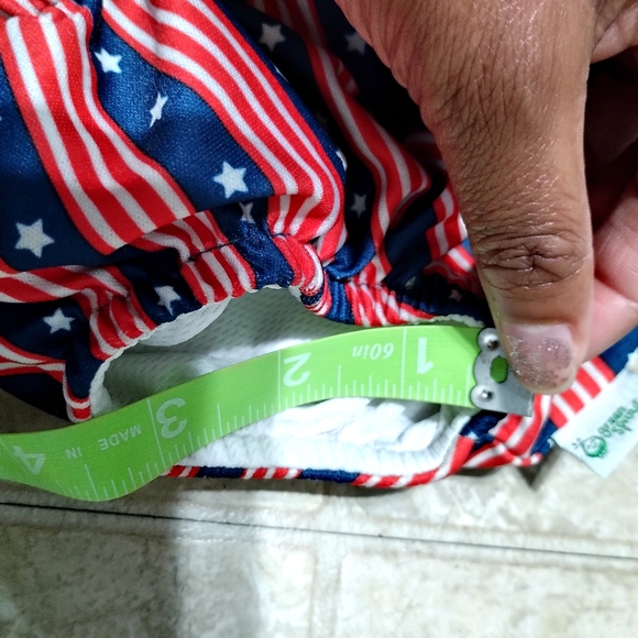 I Play by Green Sprouts 18 Months Stars and Stripes Reusable Swim Diaper - Picture 16 of 16